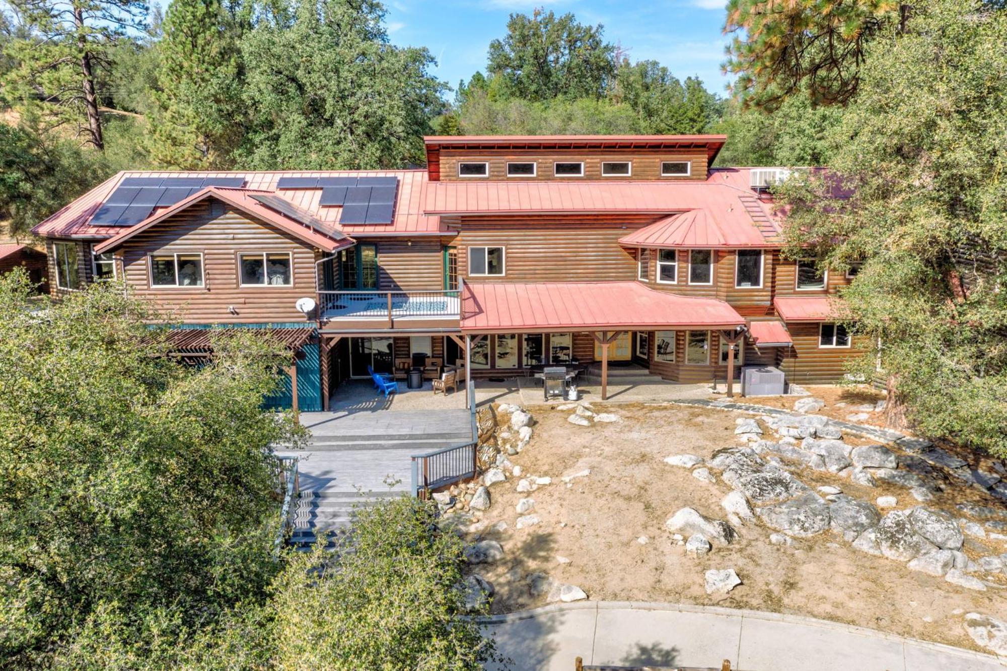 Goldside Mansion W/Sleeping For 20 And Tons Of Fun Villa Oakhurst Eksteriør billede
