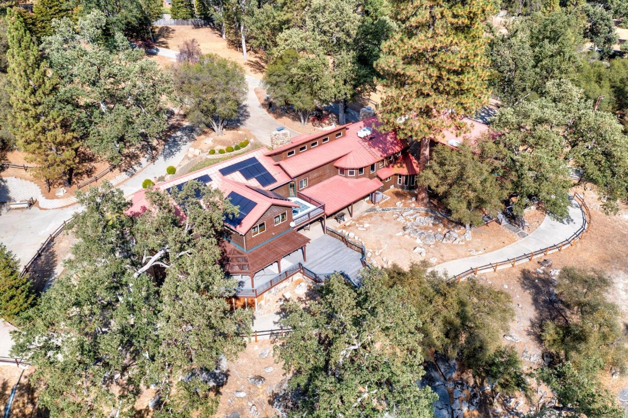 Goldside Mansion W/Sleeping For 20 And Tons Of Fun Villa Oakhurst Eksteriør billede